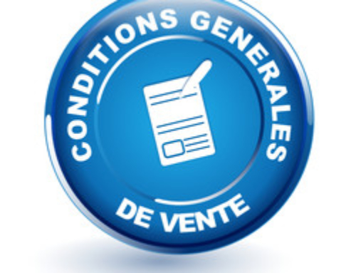 Conditions Générales de Vente entre professionnels